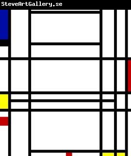 Piet Mondrian Piet Mondrian, Composition 10